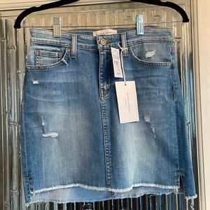 FLYING MONKEY DISTRESSED DENIM SKIRT SIZE 26 NWT